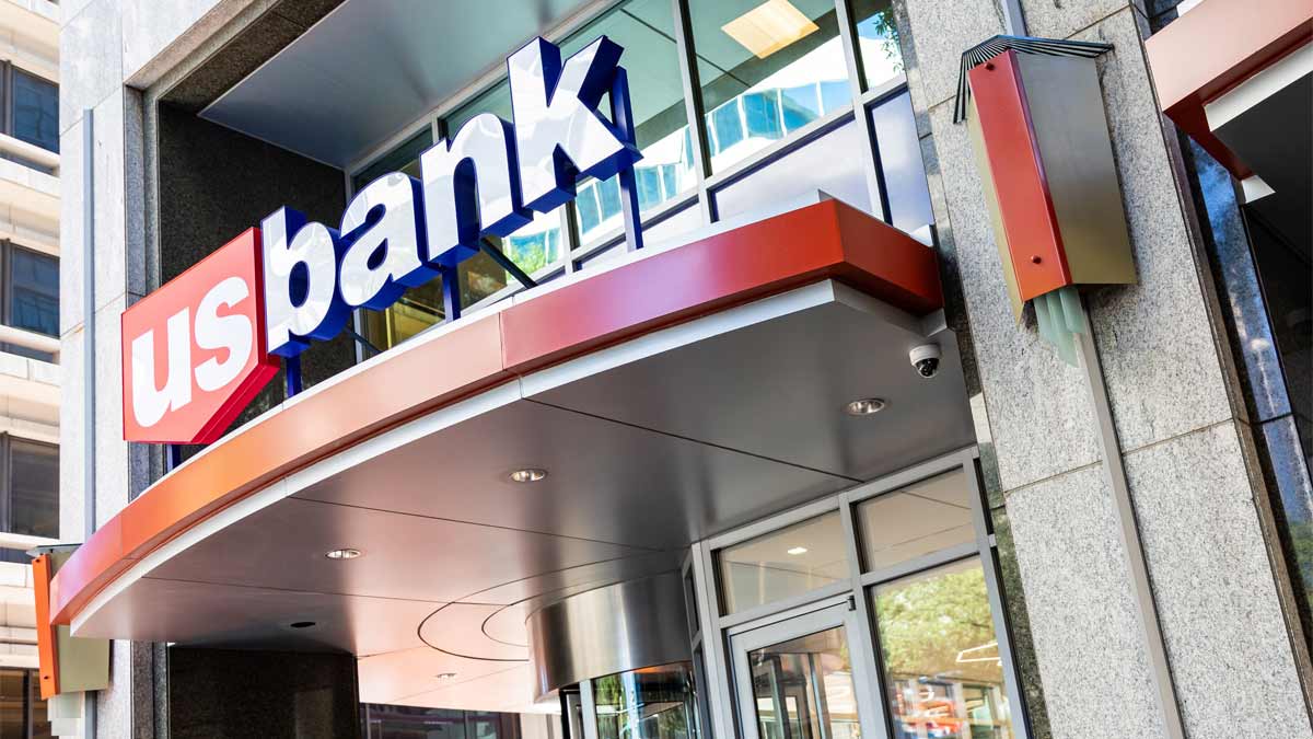 U.S. Bank sign on a building