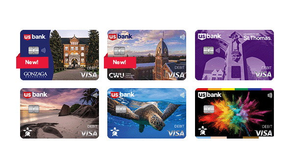 U.S. Bank Visa eco-friendly debit cards