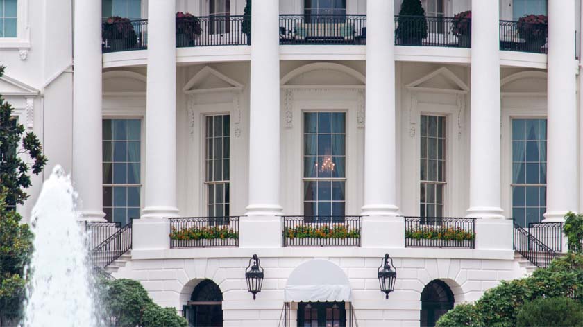 Photo of white house exterior