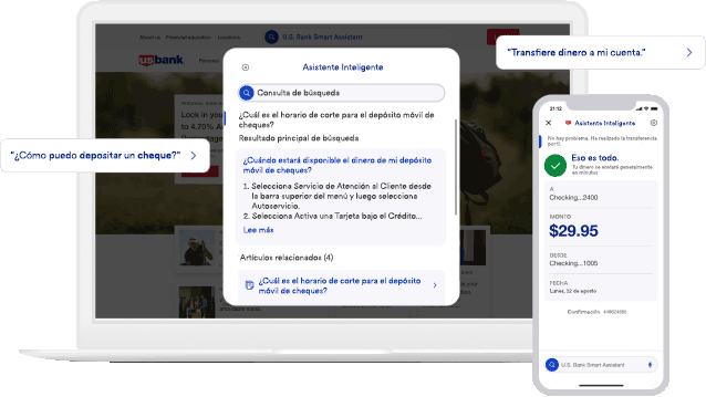 Cómo utilizar el Asistente Inteligente en la banca móvil y en línea