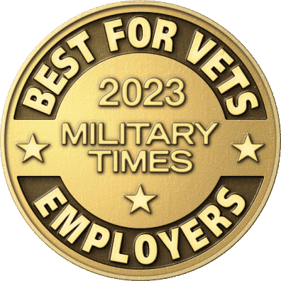 2023 Military Times award Best Employers for Vets